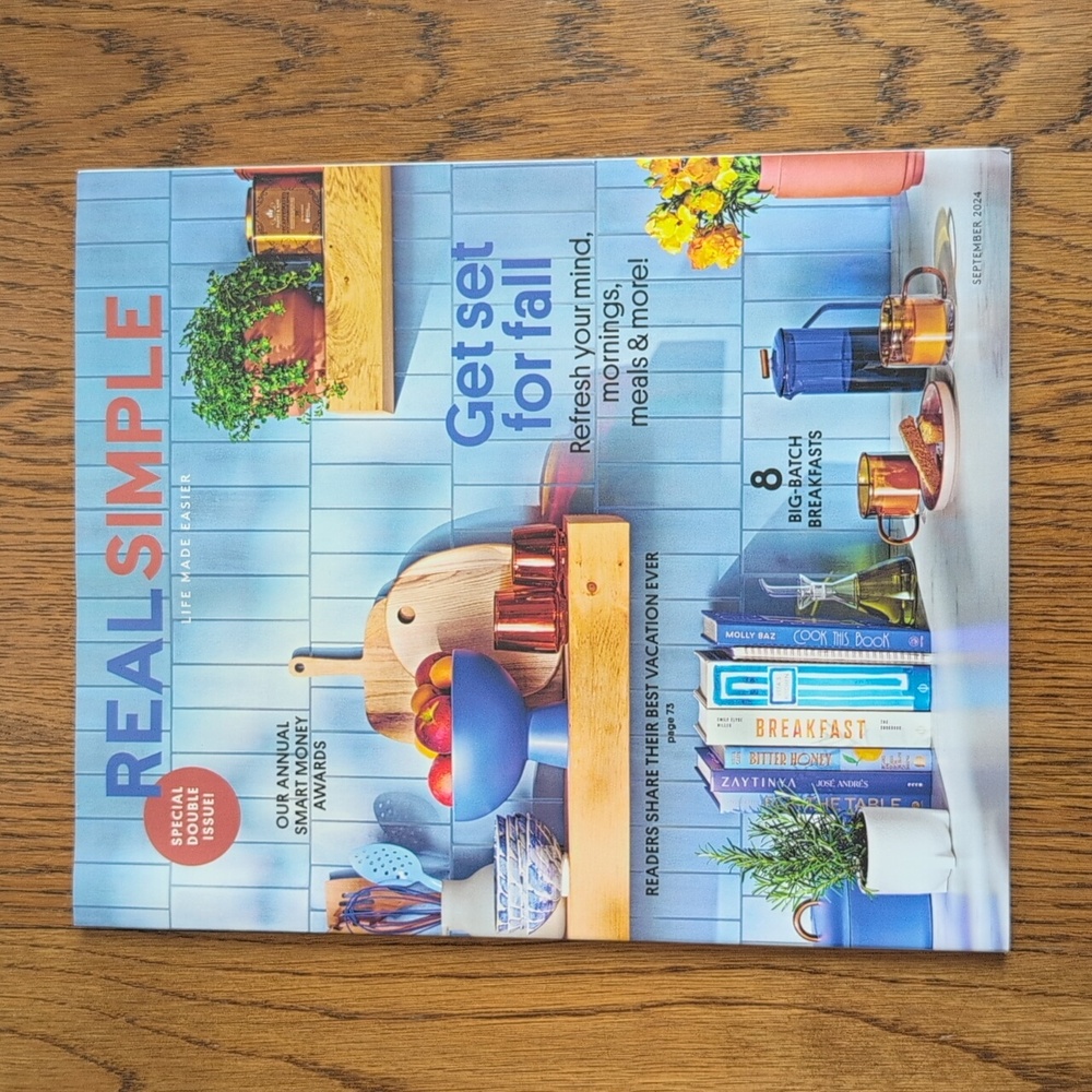 Real Simple Magazine September 2024 Annual Smart Money Awards